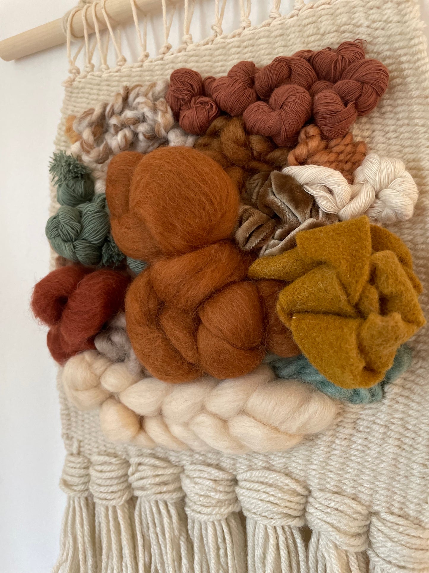 Texture Bunch Weaving: Autumn